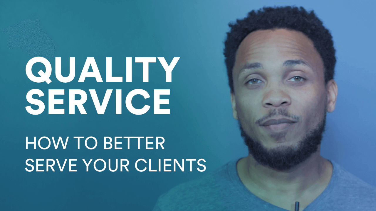 Serving your client better video image Anticio Duke