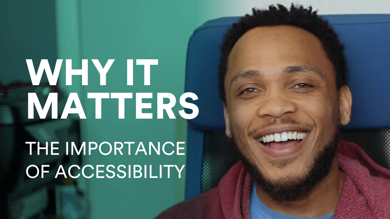 Accessibility in product design video image Anticio Duke